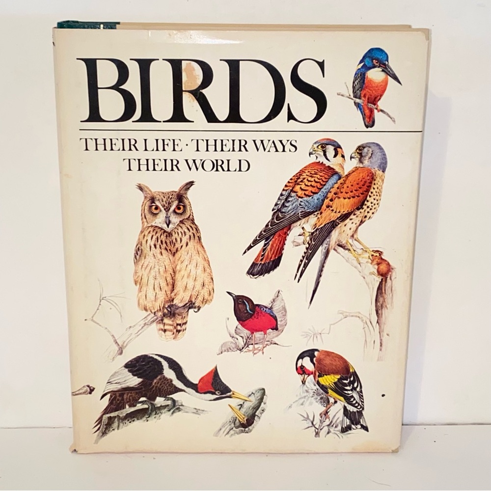 Vintage 1979 Birds Their Life Their Ways Their World Hardcover 1st Edition Book